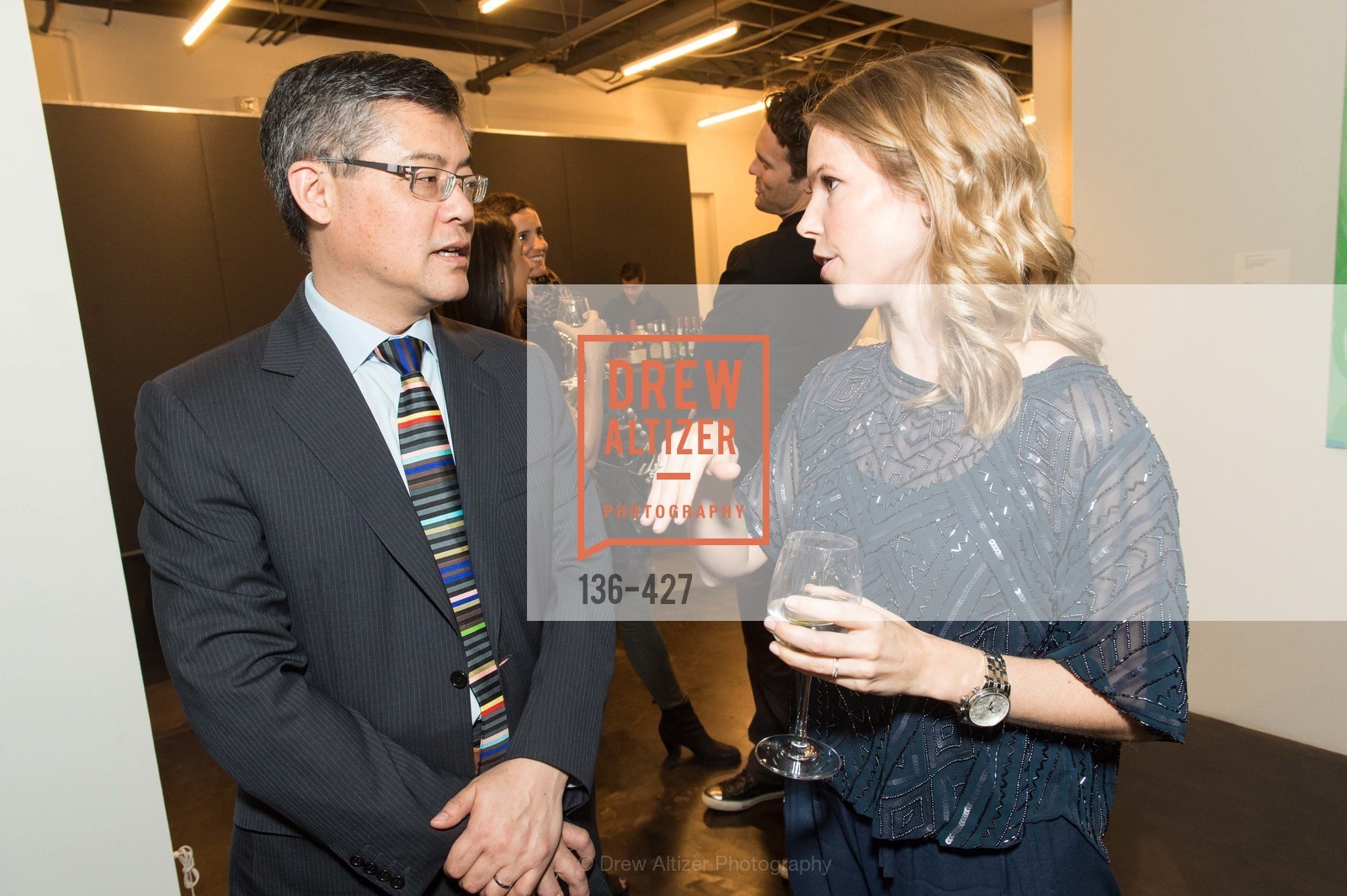 Jay Xu, Courtnry Kremers, Artsy and Sotheby's Dinner at Fused, Fused, October 29th, 2015,Drew Altizer, Drew Altizer Photography, full-service agency, private events, San Francisco photographer, photographer california