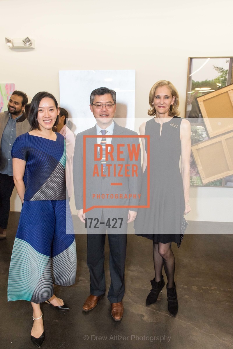 Christine Kuan, Jay Xu, Jennifer Biederbeck, Artsy and Sotheby's Dinner at Fused, Fused. Fused, Photo #172-427 Christine Kuan, Jay Xu, Jennifer Biederbeck, Photo #172-427