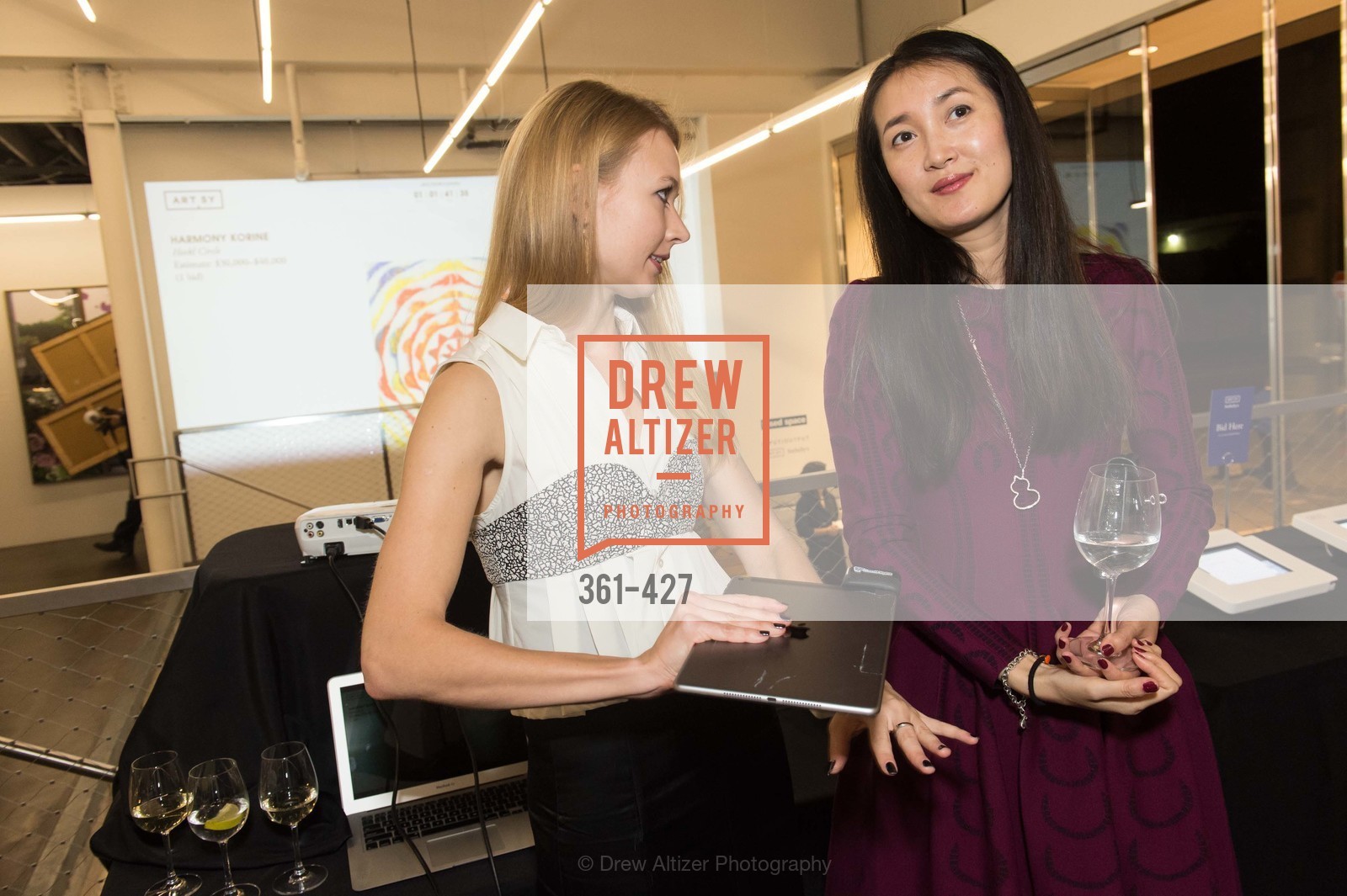 Elena Soboleva, Susan Liu, Artsy and Sotheby's Dinner at Fused, Fused, October 29th, 2015,Drew Altizer, Drew Altizer Photography, full-service agency, private events, San Francisco photographer, photographer california