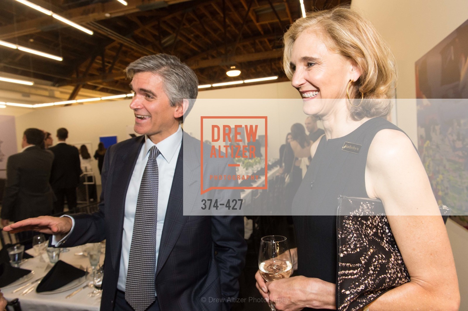 Tad Smith, Jennifer Biederbeck, Artsy and Sotheby's Dinner at Fused, Fused. Fused, Photo #374-427 Tad Smith, Jennifer Biederbeck, Photo #374-427