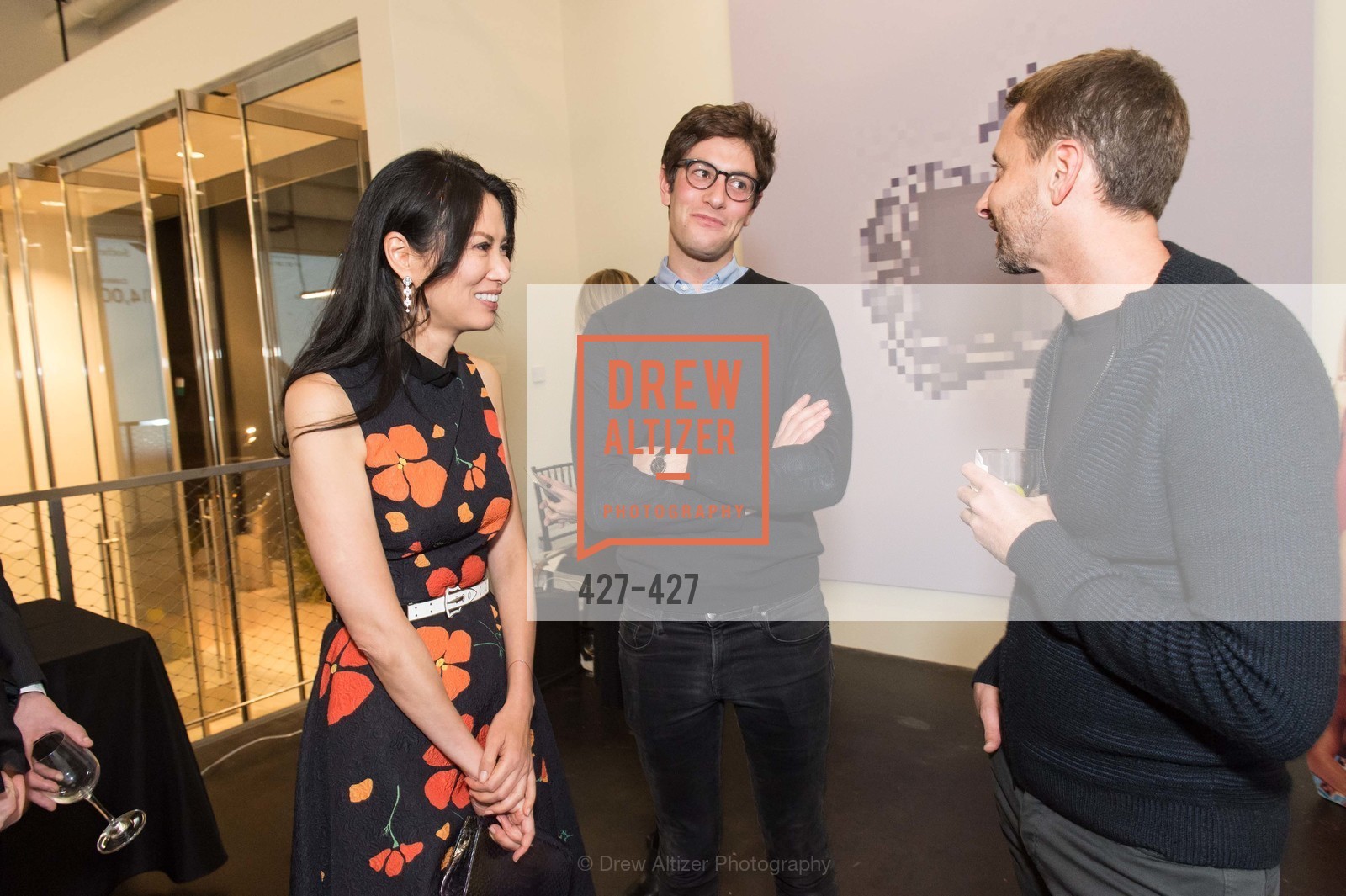 Wendi Murdoch, Joshua Kushner, Artsy and Sotheby's Dinner at Fused, Fused. Fused, Photo #427-427 Wendi Murdoch, Joshua Kushner, Photo #427-427