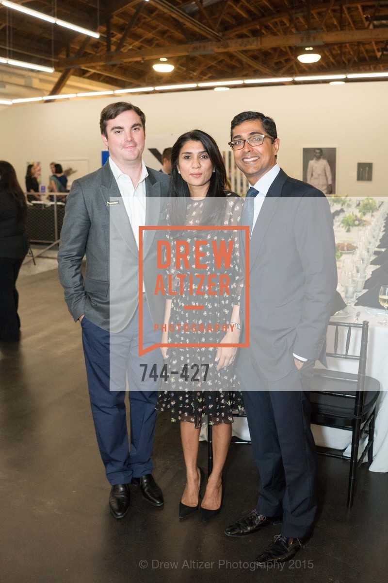Cahrles Moffett, Alka Agrawal, Ravin Agrawal, Artsy and Sotheby's Dinner at Fused, Fused, October 29th, 2015,Drew Altizer, Drew Altizer Photography, full-service agency, private events, San Francisco photographer, photographer california