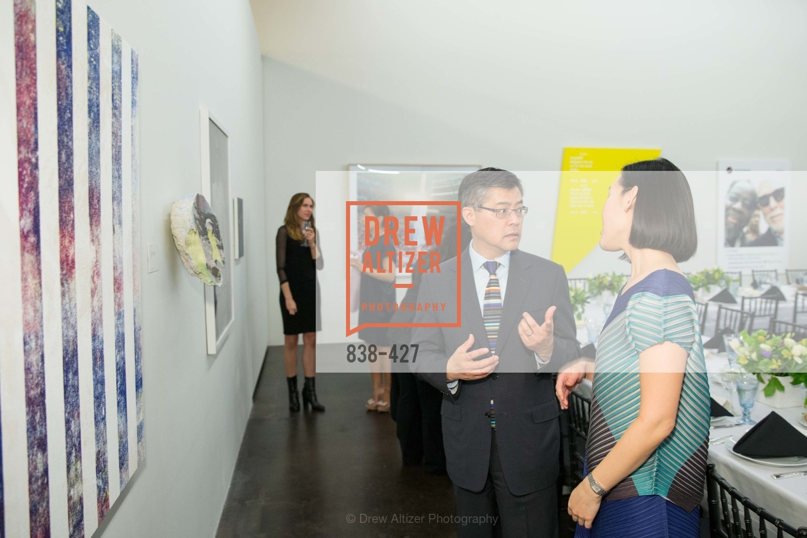 Jay Xu, Christine Kuan, Artsy and Sotheby's Dinner at Fused, Fused, October 29th, 2015