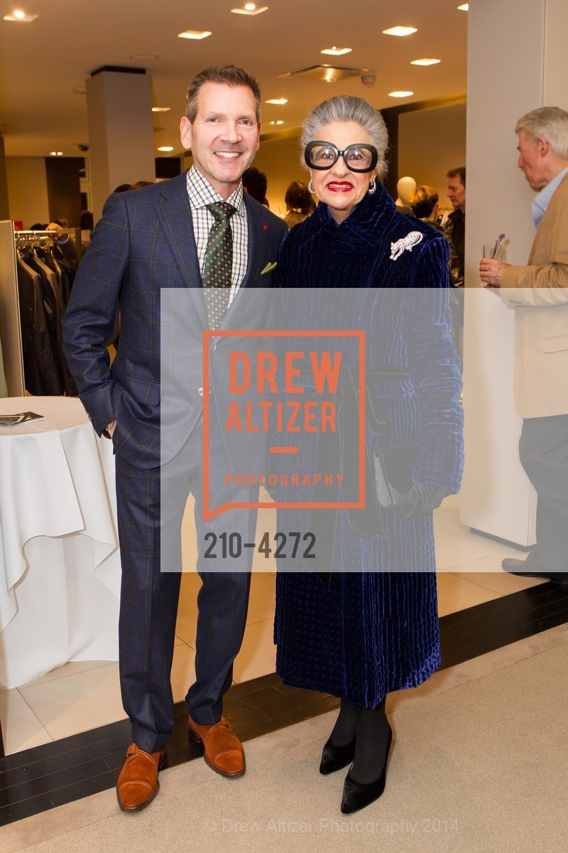 Eric Petsinger, Joy Venturini Bianchi, SAKS FIFTH AVENUE Men of Style, US, March 6th, 2014, Photo #210-4272 Eric Petsinger, Joy Venturini Bianchi, Photo #210-4272