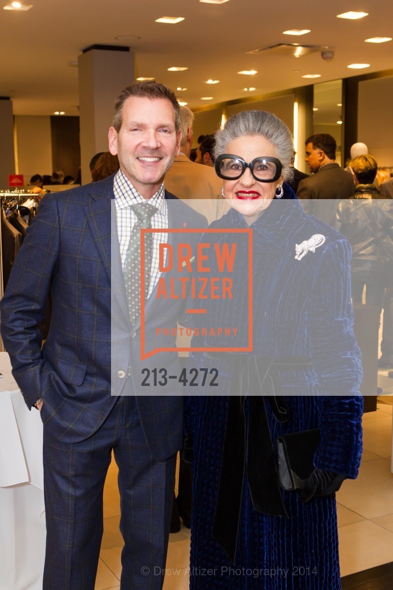 Eric Petsinger, Joy Venturini Bianchi, SAKS FIFTH AVENUE Men of Style, US, March 6th, 2014, Photo #213-4272 Eric Petsinger, Joy Venturini Bianchi, Photo #213-4272
