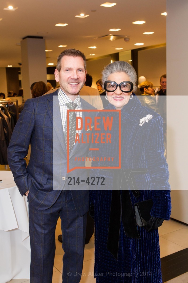 Eric Petsinger, Joy Venturini Bianchi, SAKS FIFTH AVENUE Men of Style, US, March 6th, 2014, Photo #214-4272 Eric Petsinger, Joy Venturini Bianchi, Photo #214-4272