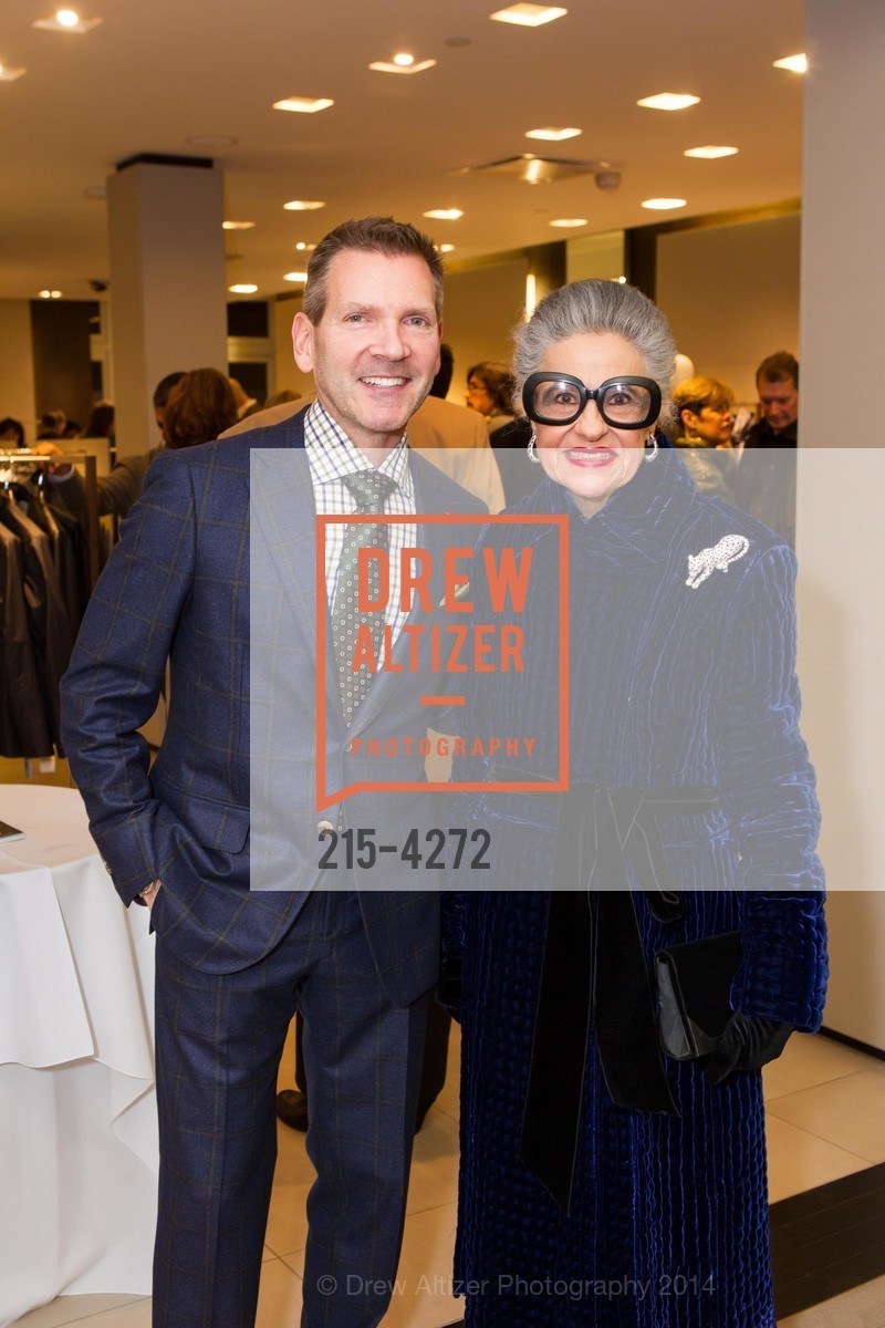 Eric Petsinger, Joy Venturini Bianchi, SAKS FIFTH AVENUE Men of Style, US, March 6th, 2014, Photo #215-4272 Eric Petsinger, Joy Venturini Bianchi, Photo #215-4272