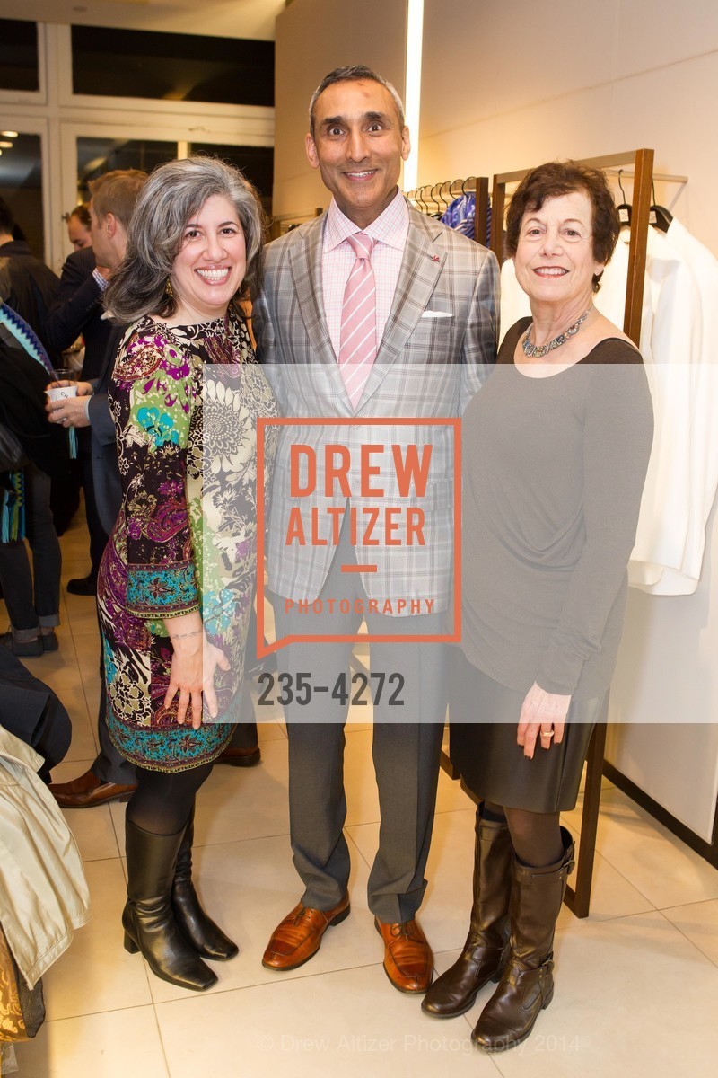 Diane Lanzino, Inder Dhillon, Susan Romer, SAKS FIFTH AVENUE Men of Style, US, March 6th, 2014, Photo #235-4272 Diane Lanzino, Inder Dhillon, Susan Romer, Photo #235-4272