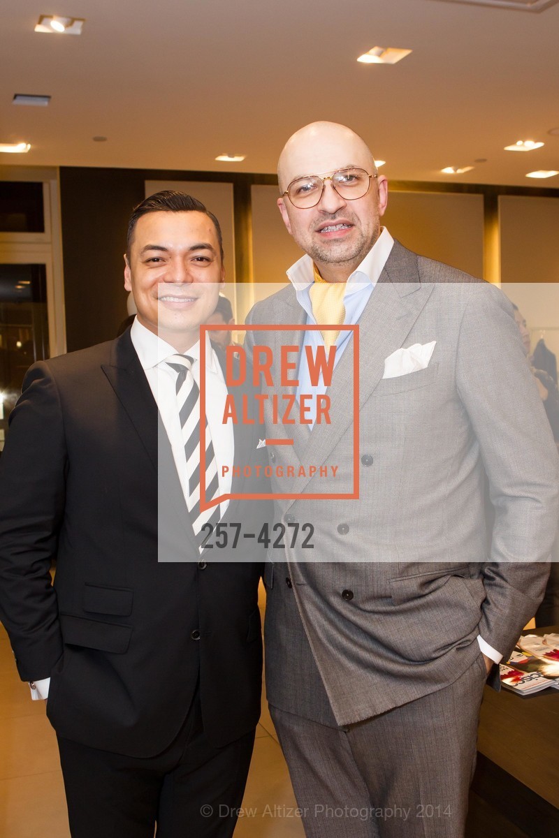 Alfonso Vergara, David Mitchell, SAKS FIFTH AVENUE Men of Style, US, March 6th, 2014, Photo #257-4272 Alfonso Vergara, David Mitchell, Photo #257-4272