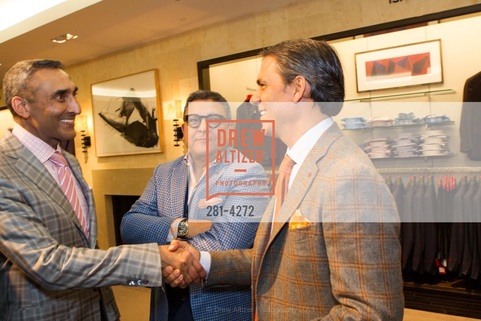 Inder Dhillon, Riccardo Benavides, Ken Hagen, SAKS FIFTH AVENUE Men of Style, US, March 6th, 2014, Photo #281-4272 Inder Dhillon, Riccardo Benavides, Ken Hagen, Photo #281-4272