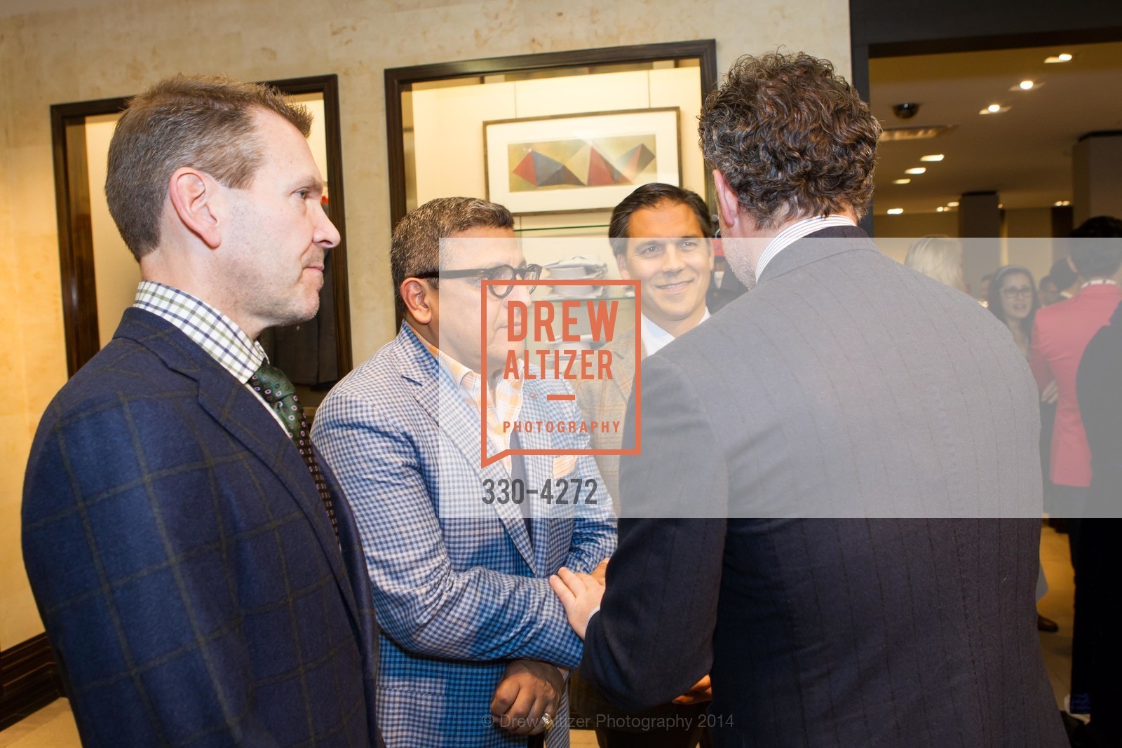 Eric Petsinger, Riccardo Benavides, Ken Hagen, Jim Shay, SAKS FIFTH AVENUE Men of Style, US, March 6th, 2014, Photo #330-4272 Eric Petsinger, Riccardo Benavides, Ken Hagen, Jim Shay, Photo #330-4272