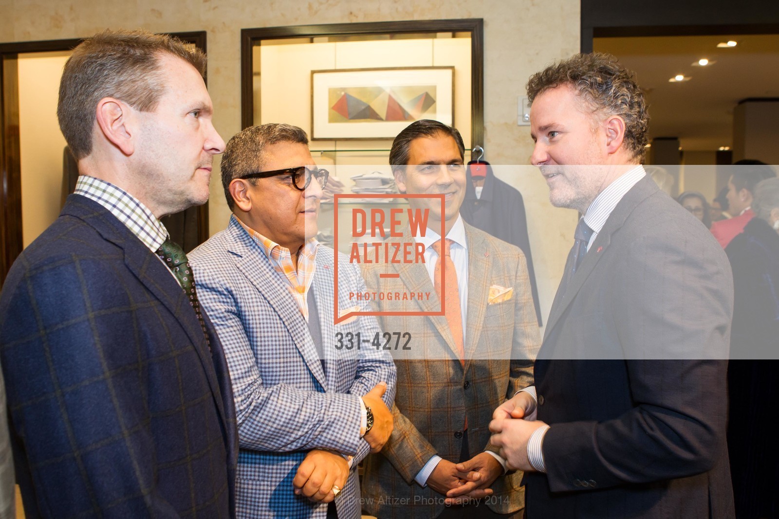 Eric Petsinger, Riccardo Benavides, Ken Hagen, Jim Shay, SAKS FIFTH AVENUE Men of Style, US, March 6th, 2014, Photo #331-4272 Eric Petsinger, Riccardo Benavides, Ken Hagen, Jim Shay, Photo #331-4272