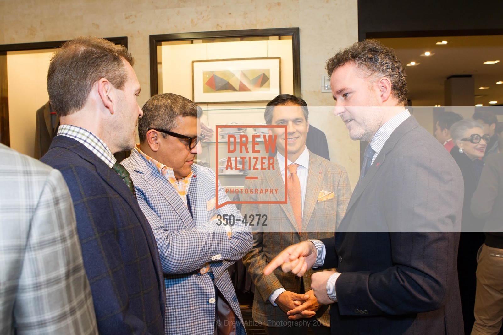 Eric Petsinger, Riccardo Benavides, Ken Hagen, Jim Shay, SAKS FIFTH AVENUE Men of Style, US, March 6th, 2014, Photo #350-4272 Eric Petsinger, Riccardo Benavides, Ken Hagen, Jim Shay, Photo #350-4272