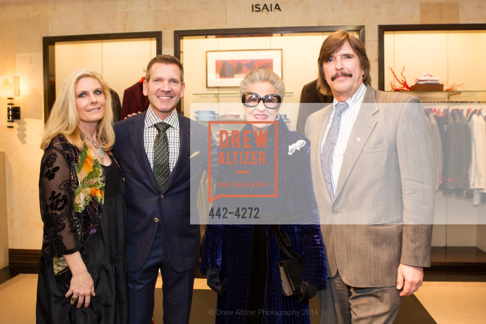 Jacqueline Jacoby, Eric Petsinger, Joy Venturini Bianchi, John Rosin, SAKS FIFTH AVENUE Men of Style, US, March 6th, 2014, Photo #442-4272 Jacqueline Jacoby, Eric Petsinger, Joy Venturini Bianchi, John Rosin, Photo #442-4272