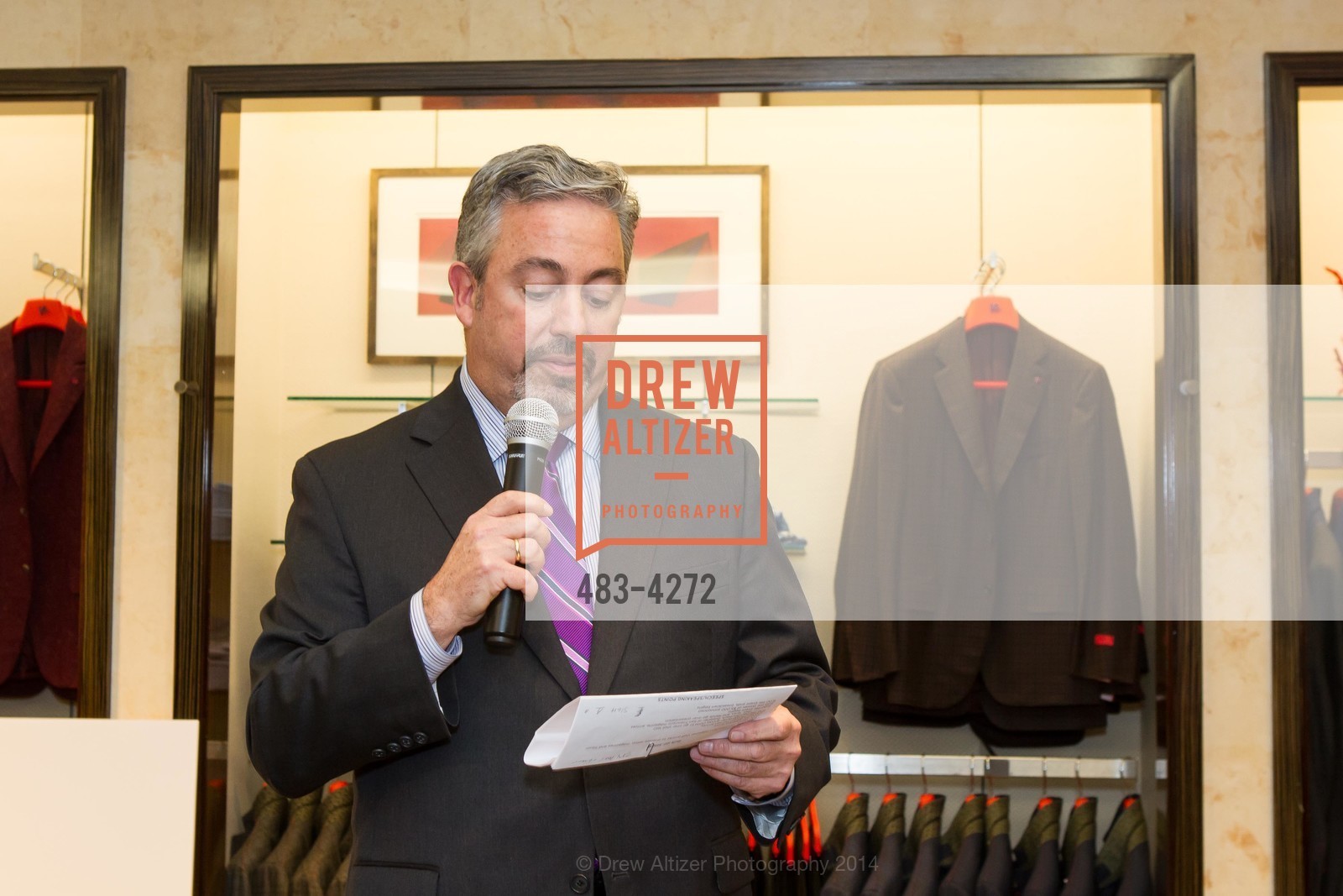 Paul Ruelbach, SAKS FIFTH AVENUE Men of Style, US, March 6th, 2014, Photo #483-4272 Paul Ruelbach, Photo #483-4272