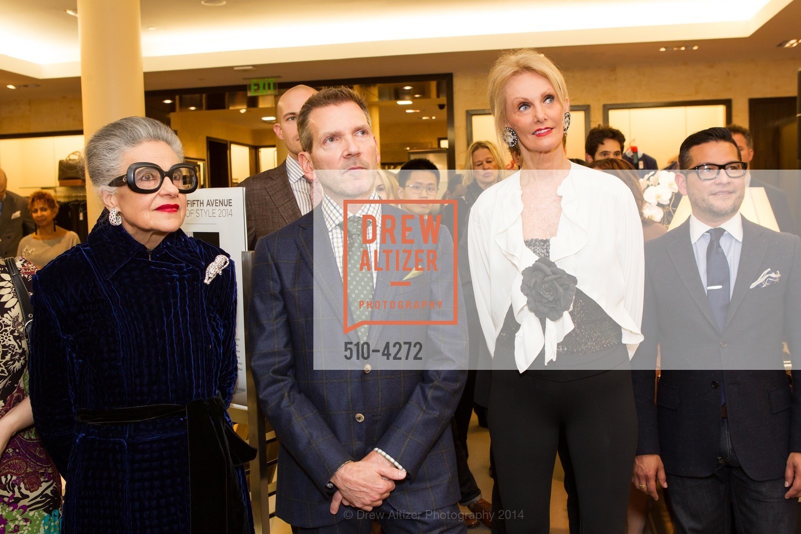 Joy Venturini Bianchi, Eric Petsinger, Belinda Berry, SAKS FIFTH AVENUE Men of Style, US, March 6th, 2014, Photo #510-4272 Joy Venturini Bianchi, Eric Petsinger, Belinda Berry, Photo #510-4272