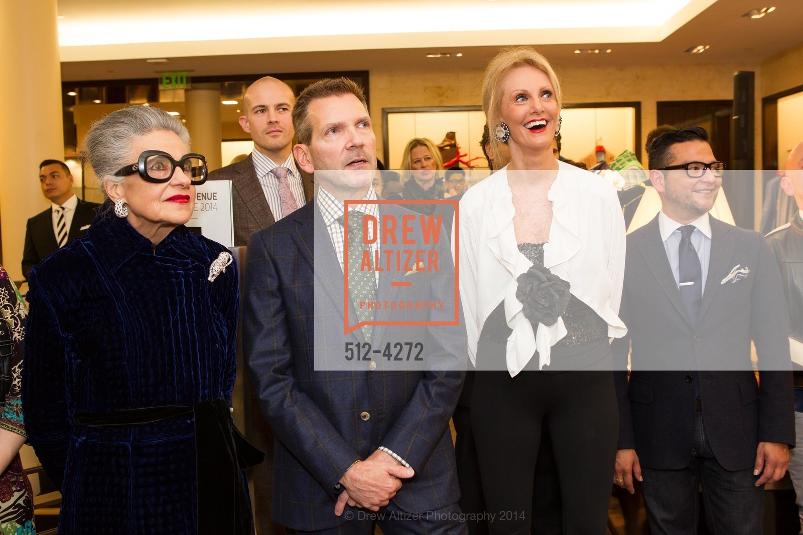 Joy Venturini Bianchi, Eric Petsinger, Belinda Berry, SAKS FIFTH AVENUE Men of Style, US, March 6th, 2014, Photo #512-4272 Joy Venturini Bianchi, Eric Petsinger, Belinda Berry, Photo #512-4272