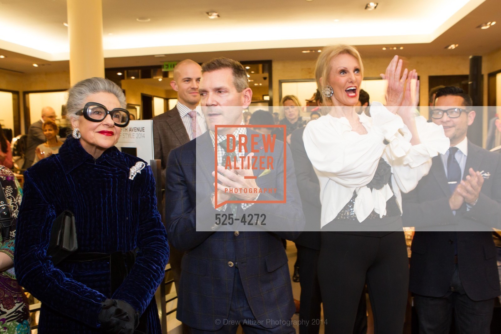 Joy Venturini Bianchi, Eric Petsinger, Belinda Berry, SAKS FIFTH AVENUE Men of Style, US, March 6th, 2014, Photo #525-4272 Joy Venturini Bianchi, Eric Petsinger, Belinda Berry, Photo #525-4272