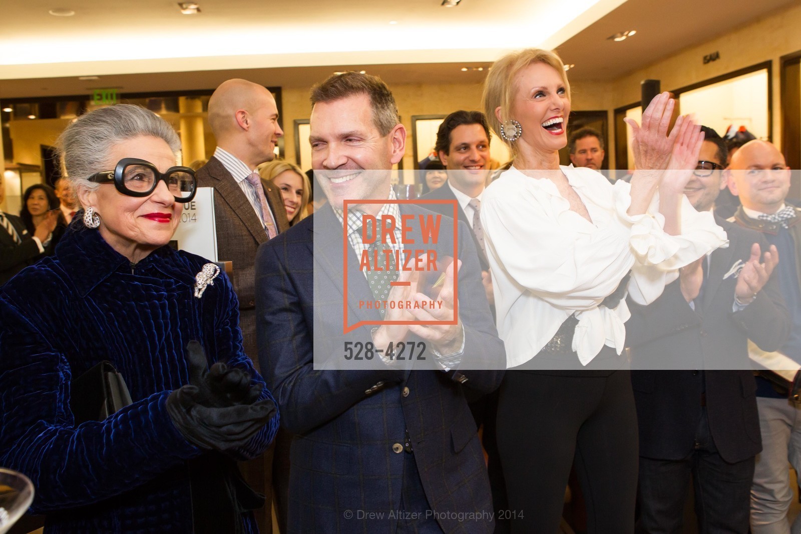 Joy Venturini Bianchi, Eric Petsinger, Belinda Berry, SAKS FIFTH AVENUE Men of Style, US, March 6th, 2014, Photo #528-4272 Joy Venturini Bianchi, Eric Petsinger, Belinda Berry, Photo #528-4272