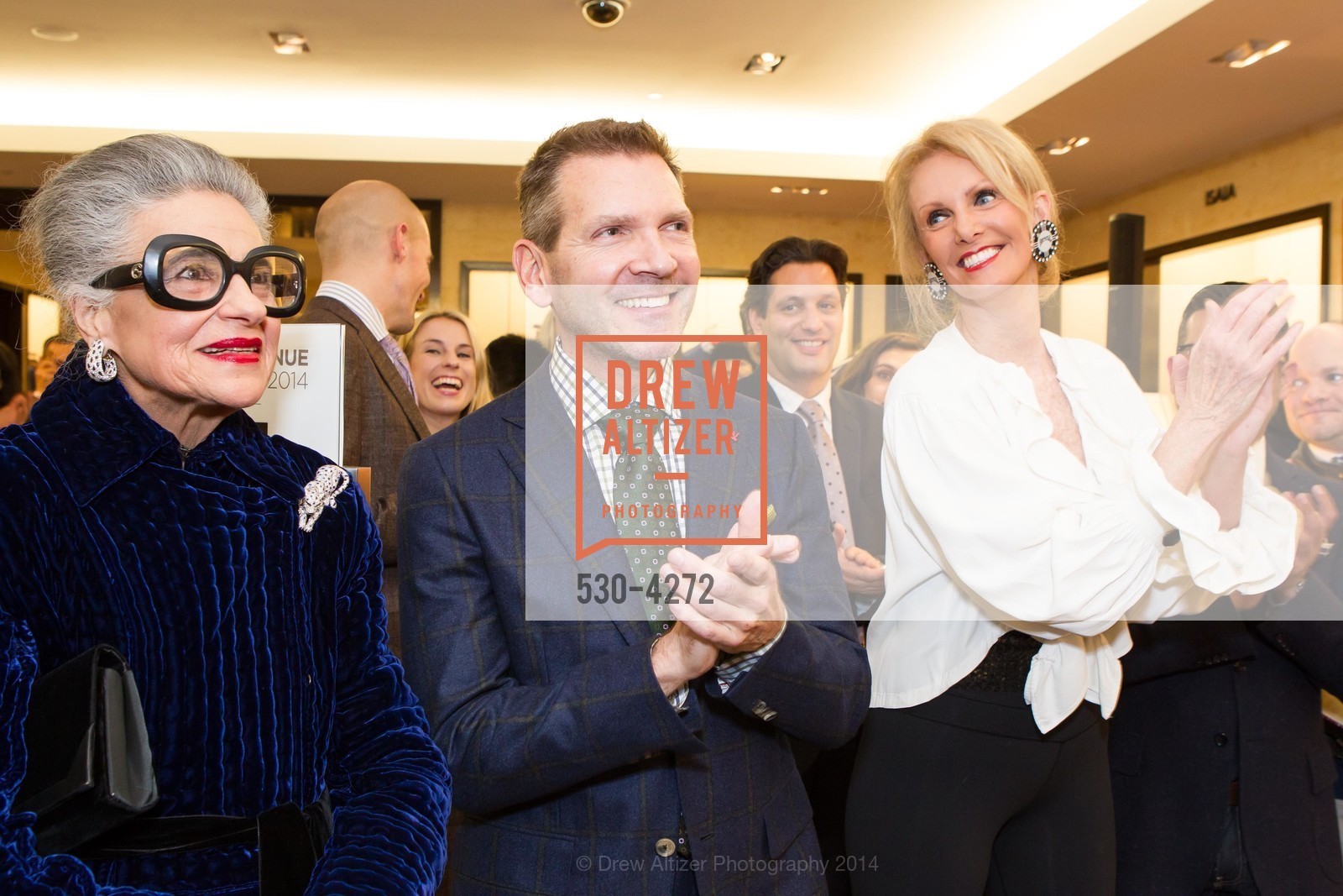 Joy Venturini Bianchi, Eric Petsinger, Belinda Berry, SAKS FIFTH AVENUE Men of Style, US, March 6th, 2014, Photo #530-4272 Joy Venturini Bianchi, Eric Petsinger, Belinda Berry, Photo #530-4272