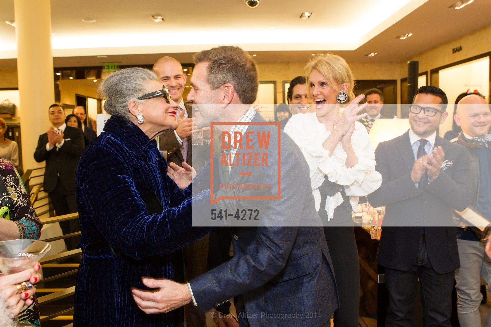 Joy Venturini Bianchi, Eric Petsinger, SAKS FIFTH AVENUE Men of Style, US, March 6th, 2014, Photo #541-4272 Joy Venturini Bianchi, Eric Petsinger, Photo #541-4272