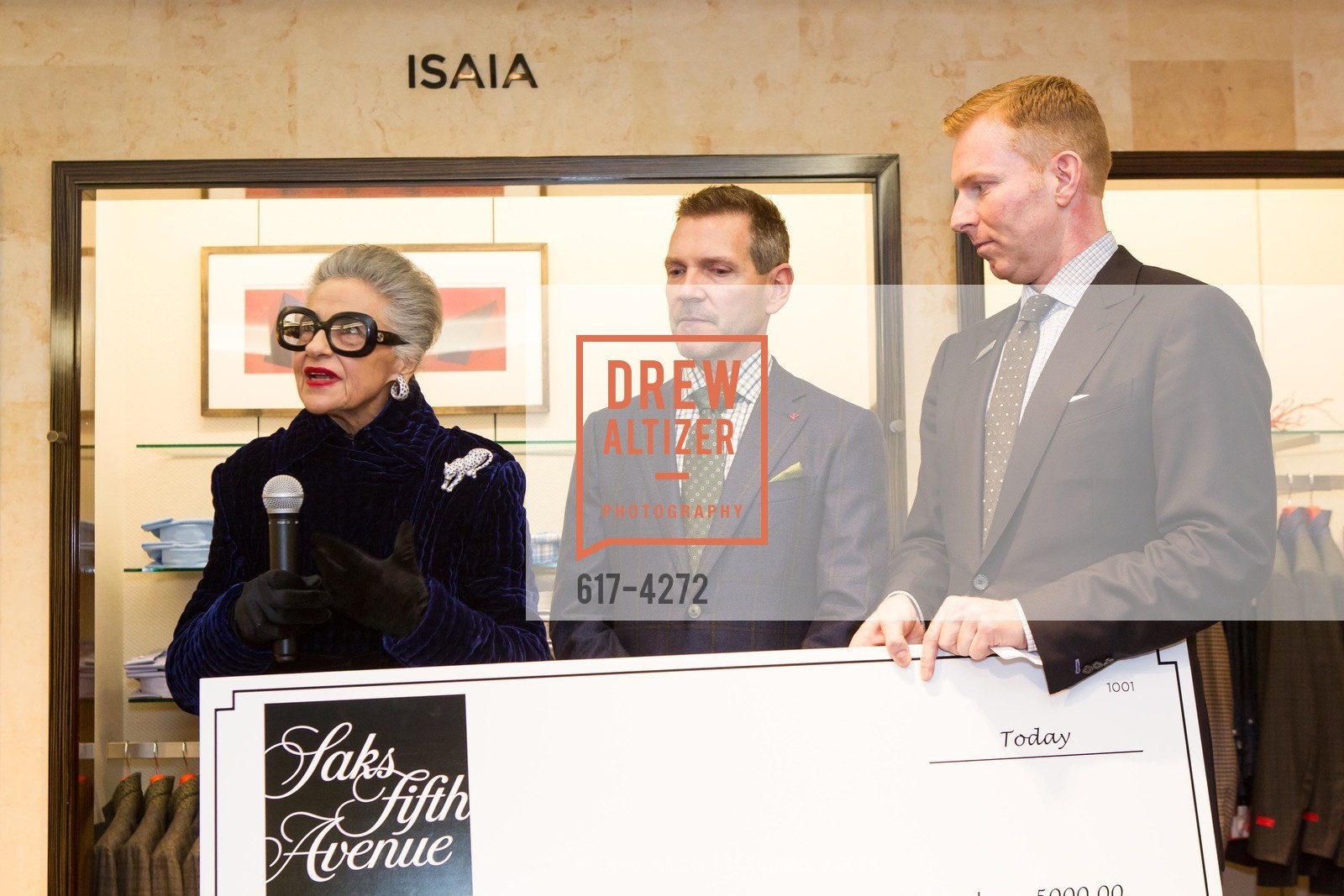 Joy Venturini Bianchi, Eric Petsinger, Randy Moore, SAKS FIFTH AVENUE Men of Style, US, March 6th, 2014, Photo #617-4272 Joy Venturini Bianchi, Eric Petsinger, Randy Moore, Photo #617-4272