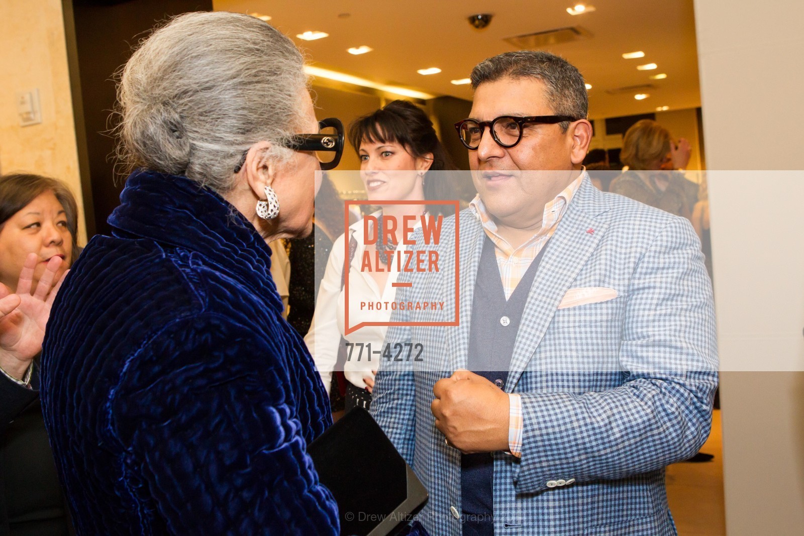 Joy Venturini Bianchi, Riccardo Benavides, SAKS FIFTH AVENUE Men of Style, US, March 6th, 2014, Photo #771-4272 Joy Venturini Bianchi, Riccardo Benavides, Photo #771-4272