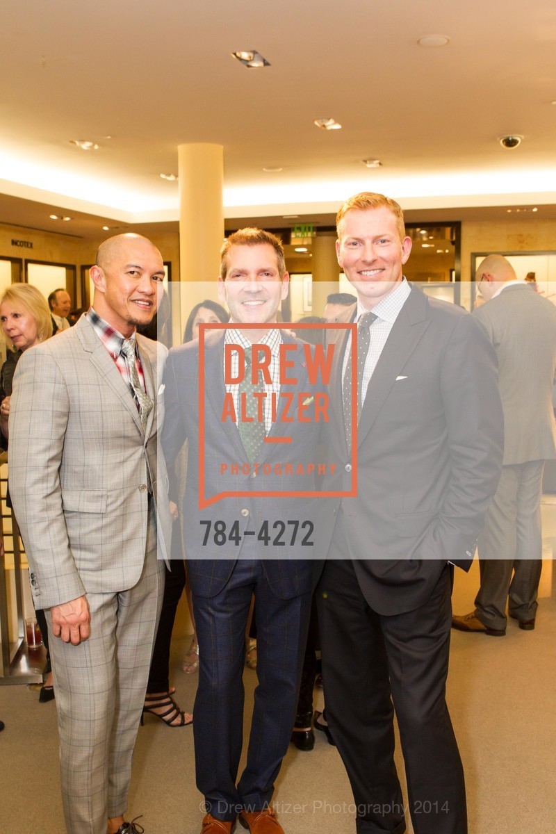 Troy Anicete, Eric Petsinger, Randy Moore, SAKS FIFTH AVENUE Men of Style, US, March 6th, 2014, Photo #784-4272 Troy Anicete, Eric Petsinger, Randy Moore, Photo #784-4272
