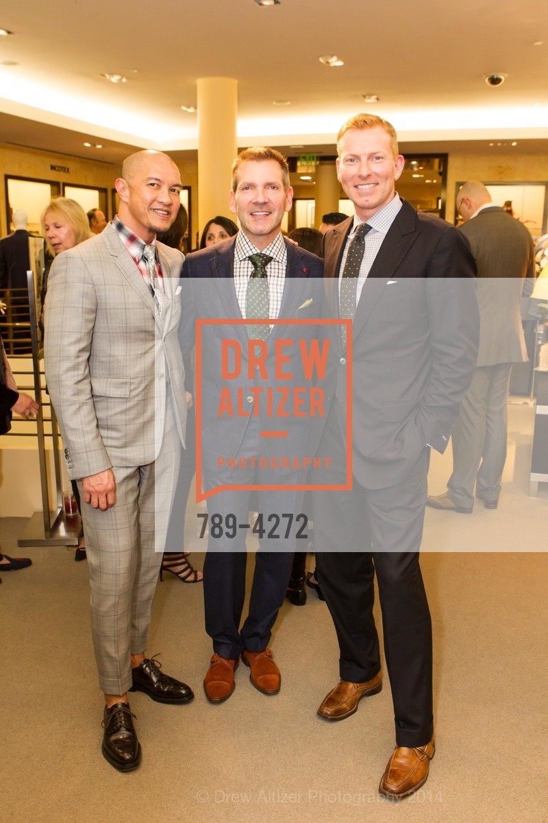 Troy Anicete, Eric Petsinger, Randy Moore, SAKS FIFTH AVENUE Men of Style, US, March 6th, 2014, Photo #789-4272 Troy Anicete, Eric Petsinger, Randy Moore, Photo #789-4272