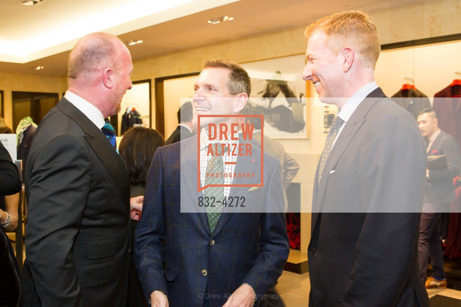 Terje Arnesen, Eric Petsinger, Randy Moore, SAKS FIFTH AVENUE Men of Style, US, March 6th, 2014, Photo #832-4272 Terje Arnesen, Eric Petsinger, Randy Moore, Photo #832-4272