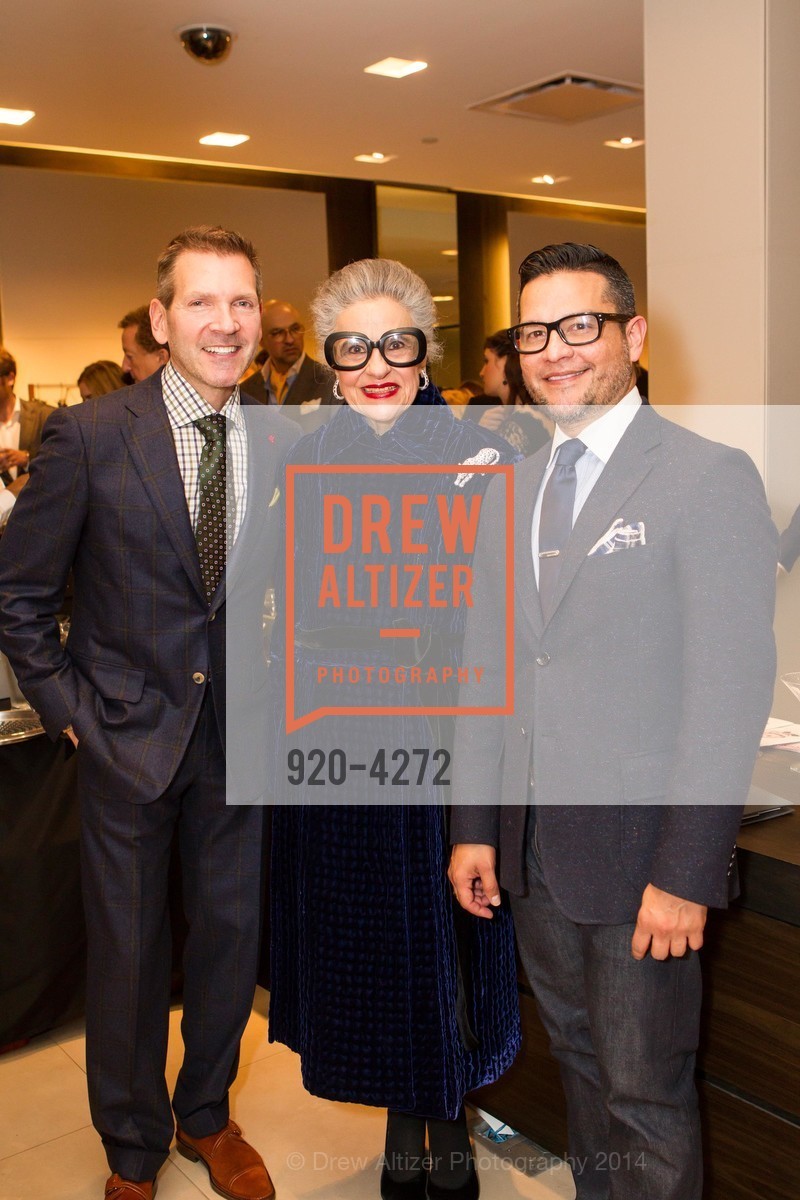 Eric Petsinger, Joy Venturini Bianchi, Rodrigo Rivas, SAKS FIFTH AVENUE Men of Style, US, March 6th, 2014, Photo #920-4272 Eric Petsinger, Joy Venturini Bianchi, Rodrigo Rivas, Photo #920-4272