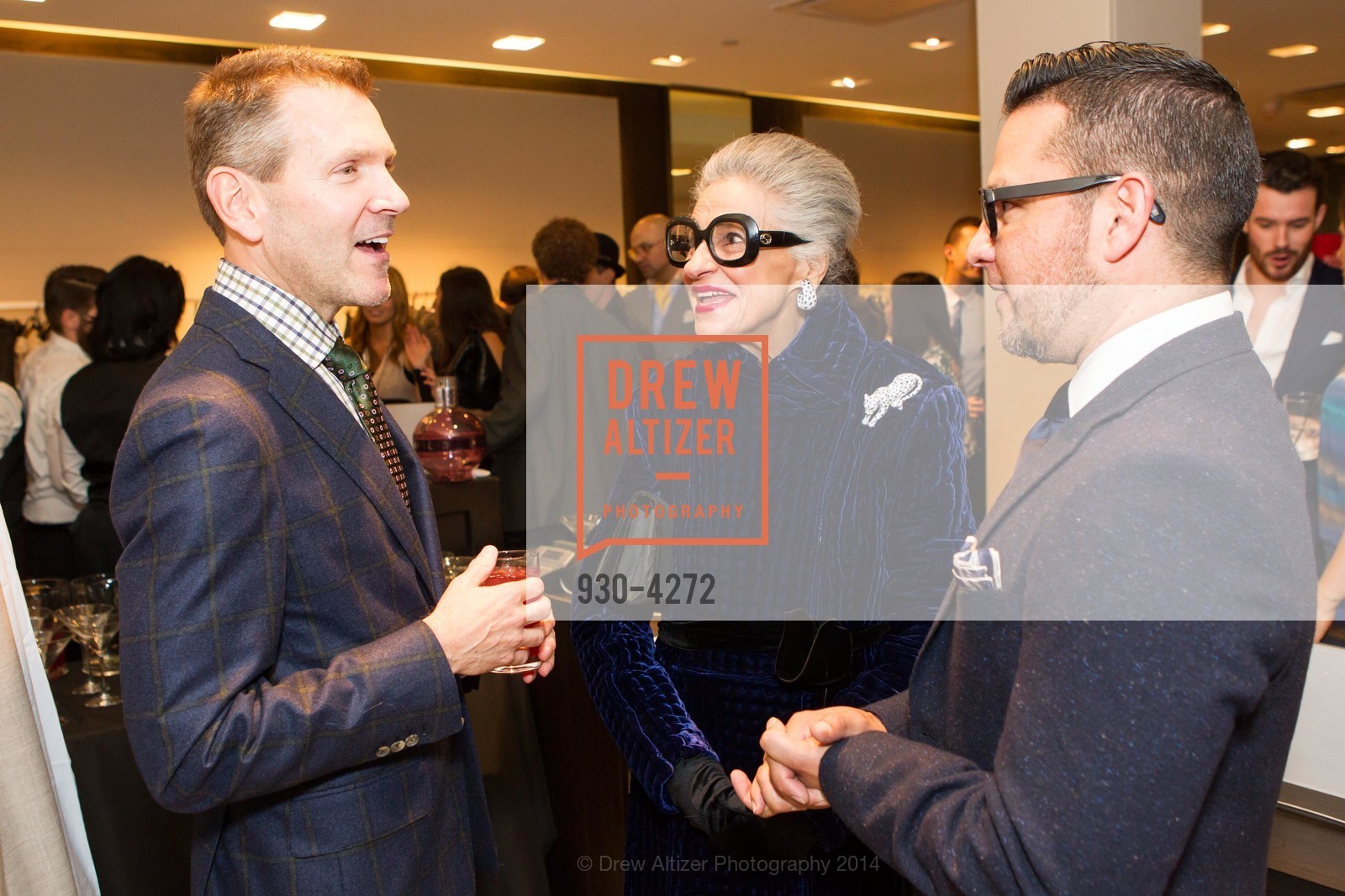 Eric Petsinger, Joy Venturini Bianchi, Rodrigo Rivas, SAKS FIFTH AVENUE Men of Style, US, March 6th, 2014, Photo #930-4272 Eric Petsinger, Joy Venturini Bianchi, Rodrigo Rivas, Photo #930-4272