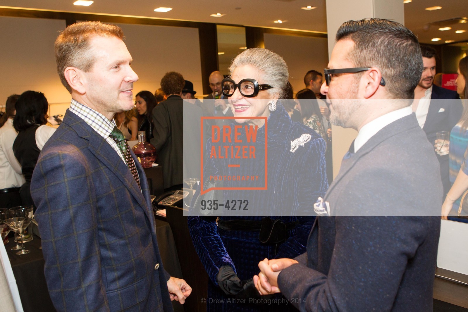 Eric Petsinger, Joy Venturini Bianchi, Rodrigo Rivas, SAKS FIFTH AVENUE Men of Style, US, March 6th, 2014, Photo #935-4272 Eric Petsinger, Joy Venturini Bianchi, Rodrigo Rivas, Photo #935-4272