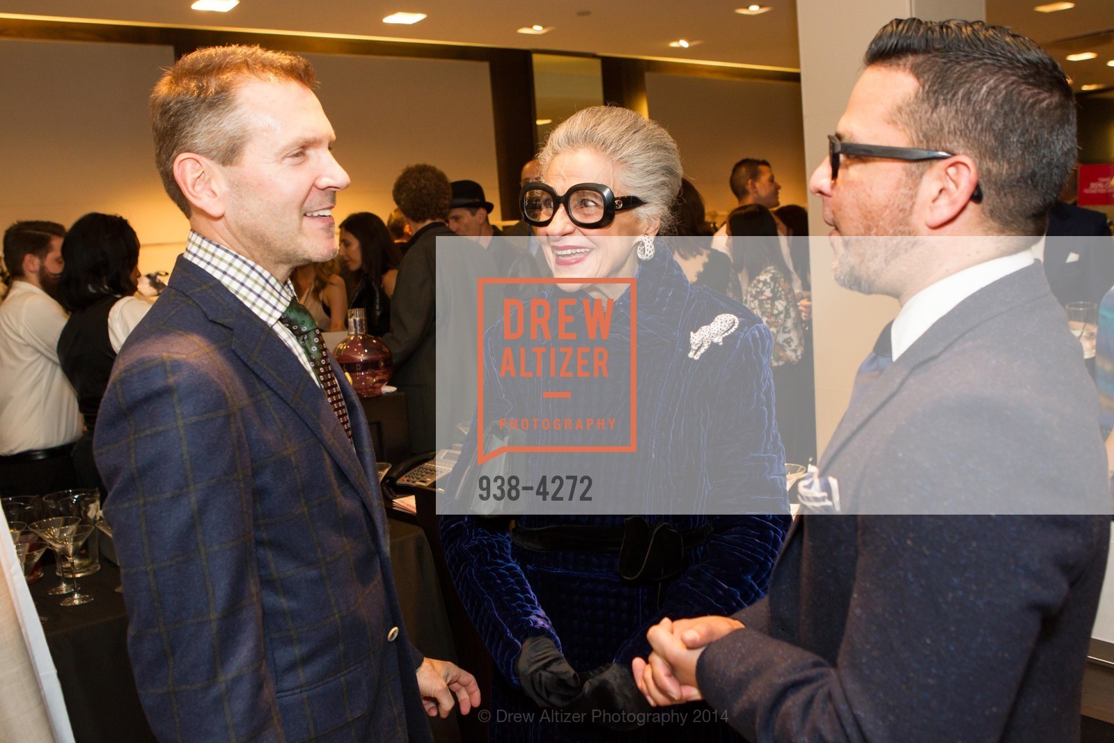 Eric Petsinger, Joy Venturini Bianchi, Rodrigo Rivas, SAKS FIFTH AVENUE Men of Style, US, March 6th, 2014, Photo #938-4272 Eric Petsinger, Joy Venturini Bianchi, Rodrigo Rivas, Photo #938-4272