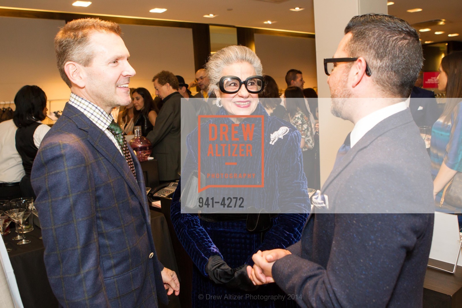 Eric Petsinger, Joy Venturini Bianchi, Rodrigo Rivas, SAKS FIFTH AVENUE Men of Style, US, March 6th, 2014, Photo #941-4272 Eric Petsinger, Joy Venturini Bianchi, Rodrigo Rivas, Photo #941-4272