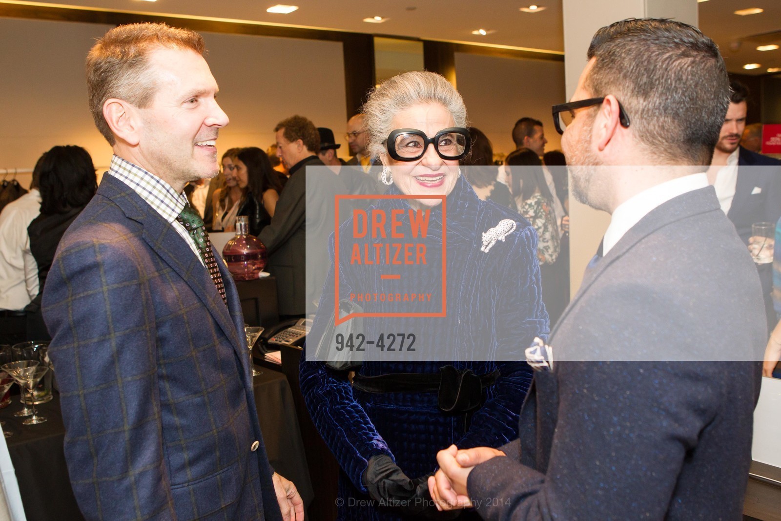 Eric Petsinger, Joy Venturini Bianchi, Rodrigo Rivas, SAKS FIFTH AVENUE Men of Style, US, March 6th, 2014, Photo #942-4272 Eric Petsinger, Joy Venturini Bianchi, Rodrigo Rivas, Photo #942-4272
