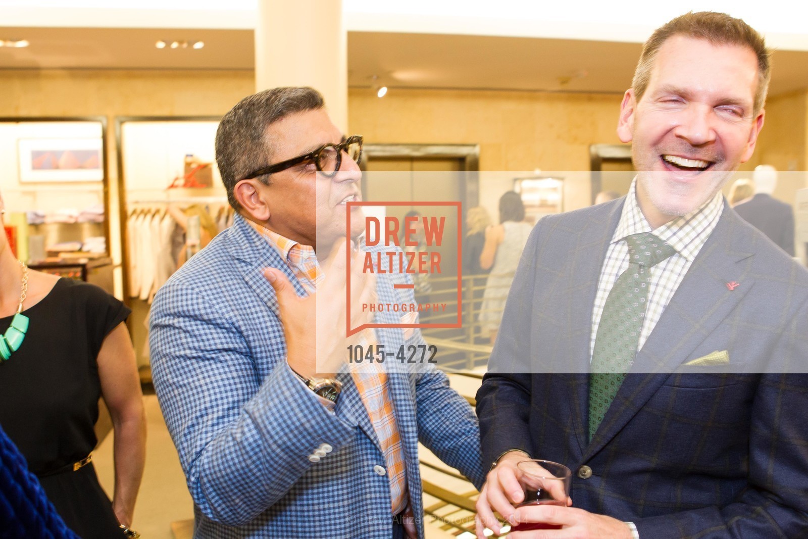 Riccardo Benavides, Eric Petsinger, SAKS FIFTH AVENUE Men of Style, US, March 6th, 2014, Photo #1045-4272 Riccardo Benavides, Eric Petsinger, Photo #1045-4272