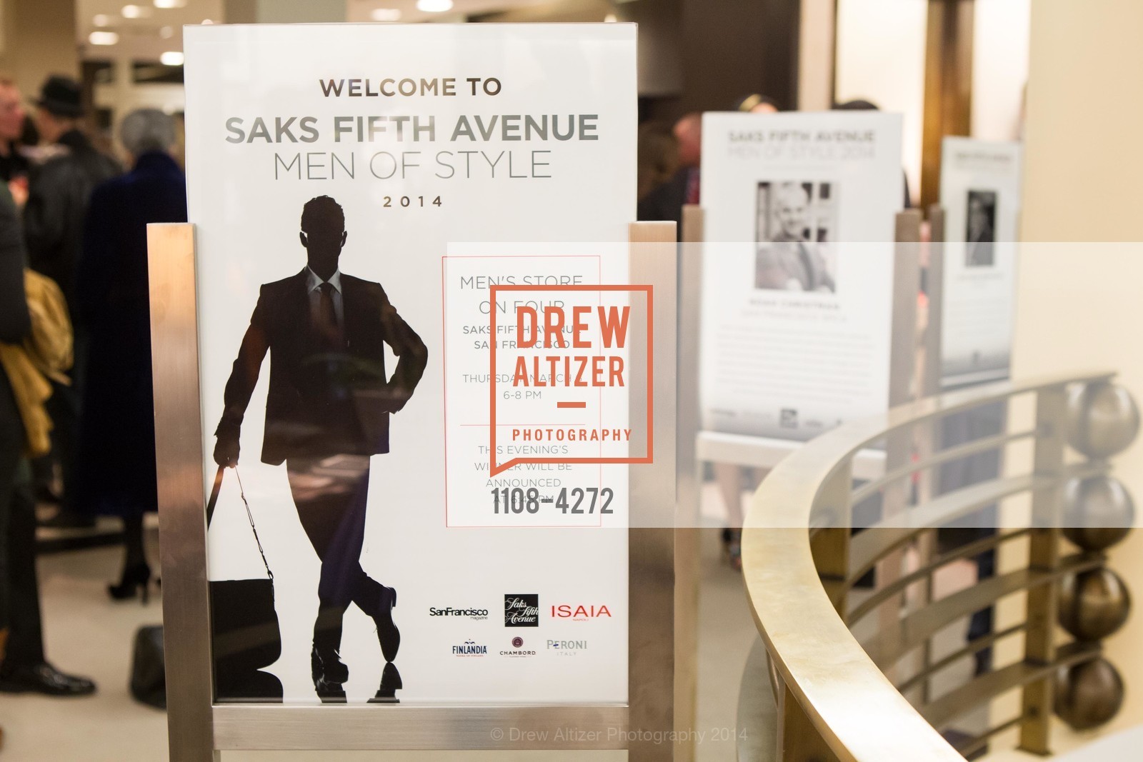 Atmosphere, SAKS FIFTH AVENUE Men of Style, US, March 6th, 2014, Photo #1108-4272 Atmosphere, Photo #1108-4272