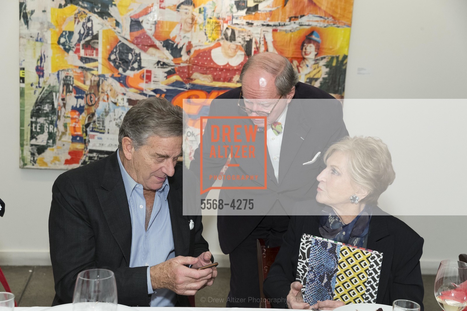Paul Pelosi, Martin Wheeler, Lois Lehrman, Dinner In Honor of DIANE VON FURSTENBERG, US, November 21st, 2014, Photo #5568-4275 Paul Pelosi, Martin Wheeler, Lois Lehrman, Photo #5568-4275