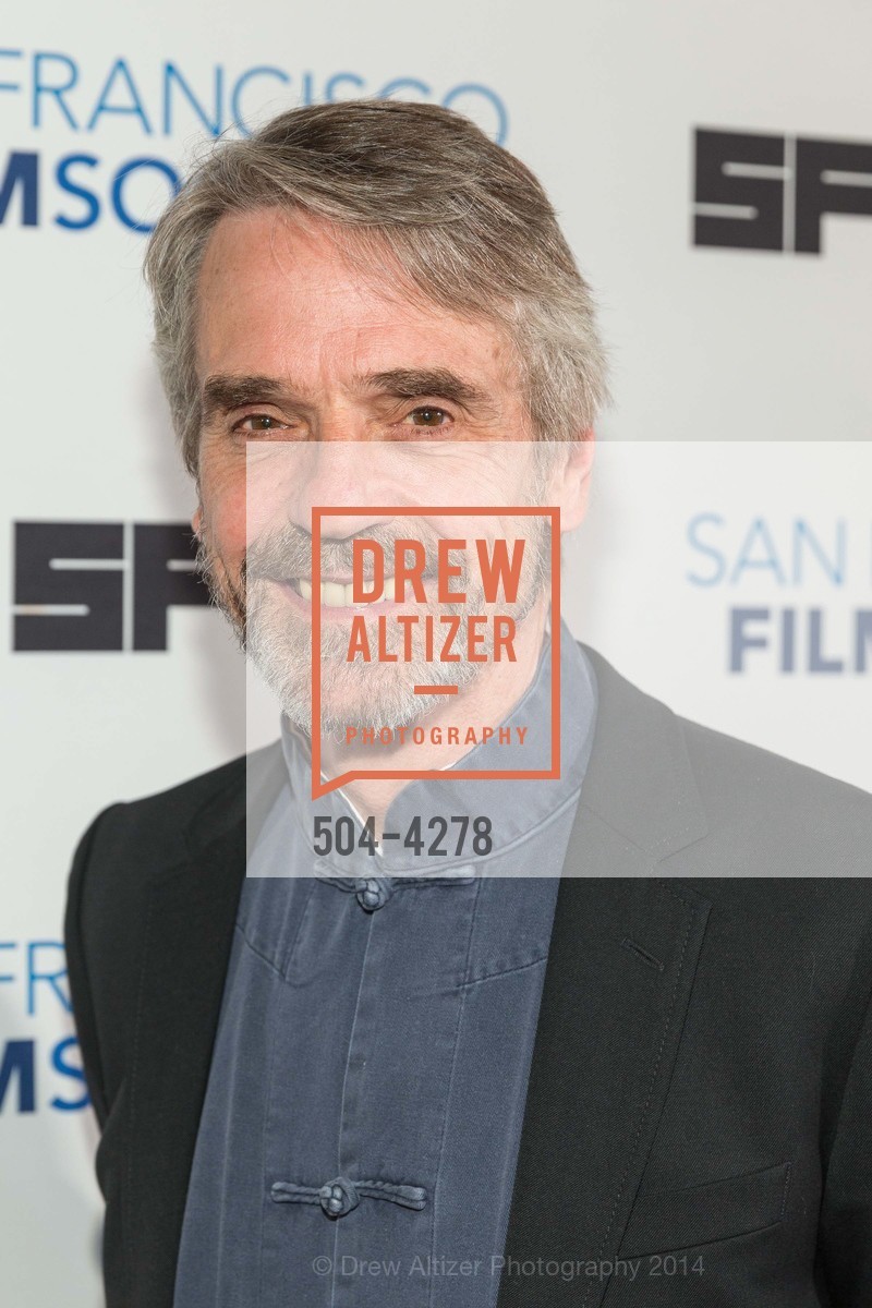Jeremy Irons, The 57th Annual SAN FRANCISCO INTERNATIONAL FILM FESTIVAL'S Awards Night, US, May 1st, 2014, Photo #504-4278 Jeremy Irons, Photo #504-4278