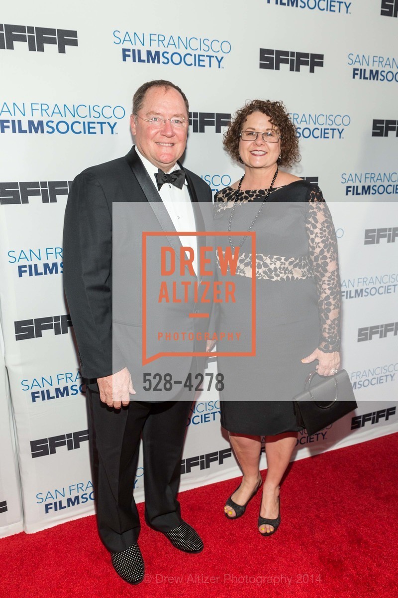 John Lasseter, Nancy Lasseter, The 57th Annual SAN FRANCISCO INTERNATIONAL FILM FESTIVAL'S Awards Night, US, May 1st, 2014, Photo #528-4278 John Lasseter, Nancy Lasseter, Photo #528-4278
