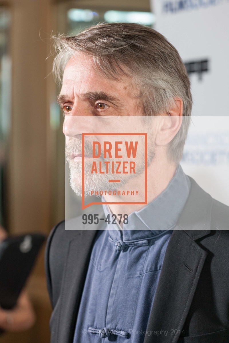 Jeremy Irons, The 57th Annual SAN FRANCISCO INTERNATIONAL FILM FESTIVAL'S Awards Night, US, May 1st, 2014, Photo #995-4278 Jeremy Irons, Photo #995-4278