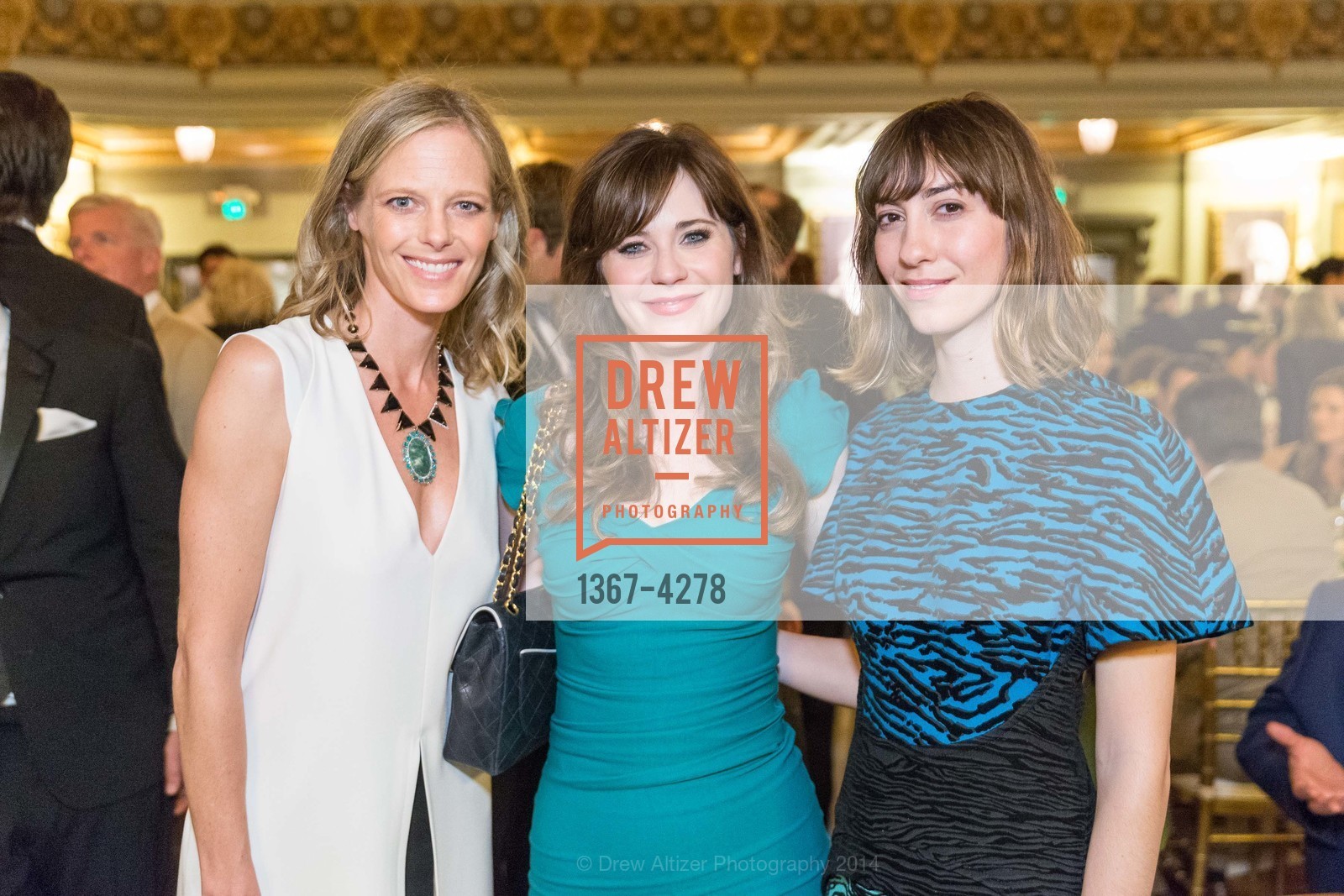 Katie Traina, Zooey Deschanel, Gia Coppola, The 57th Annual SAN FRANCISCO INTERNATIONAL FILM FESTIVAL'S Awards Night, US, May 1st, 2014, Photo #1367-4278 Katie Traina, Zooey Deschanel, Gia Coppola, Photo #1367-4278