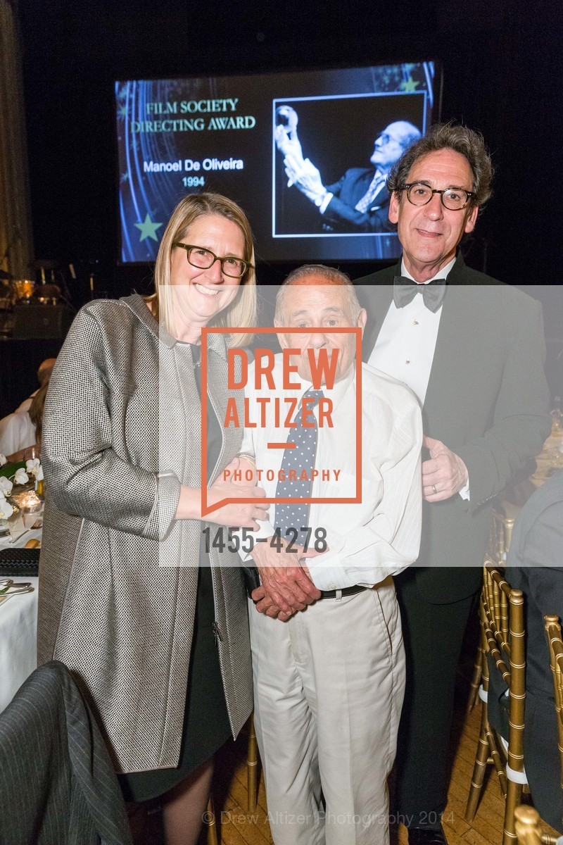 Prisca Geeslin, Maurice Kanbar, Fred Levin, The 57th Annual SAN FRANCISCO INTERNATIONAL FILM FESTIVAL'S Awards Night, US, May 1st, 2014, Photo #1455-4278 Prisca Geeslin, Maurice Kanbar, Fred Levin, Photo #1455-4278