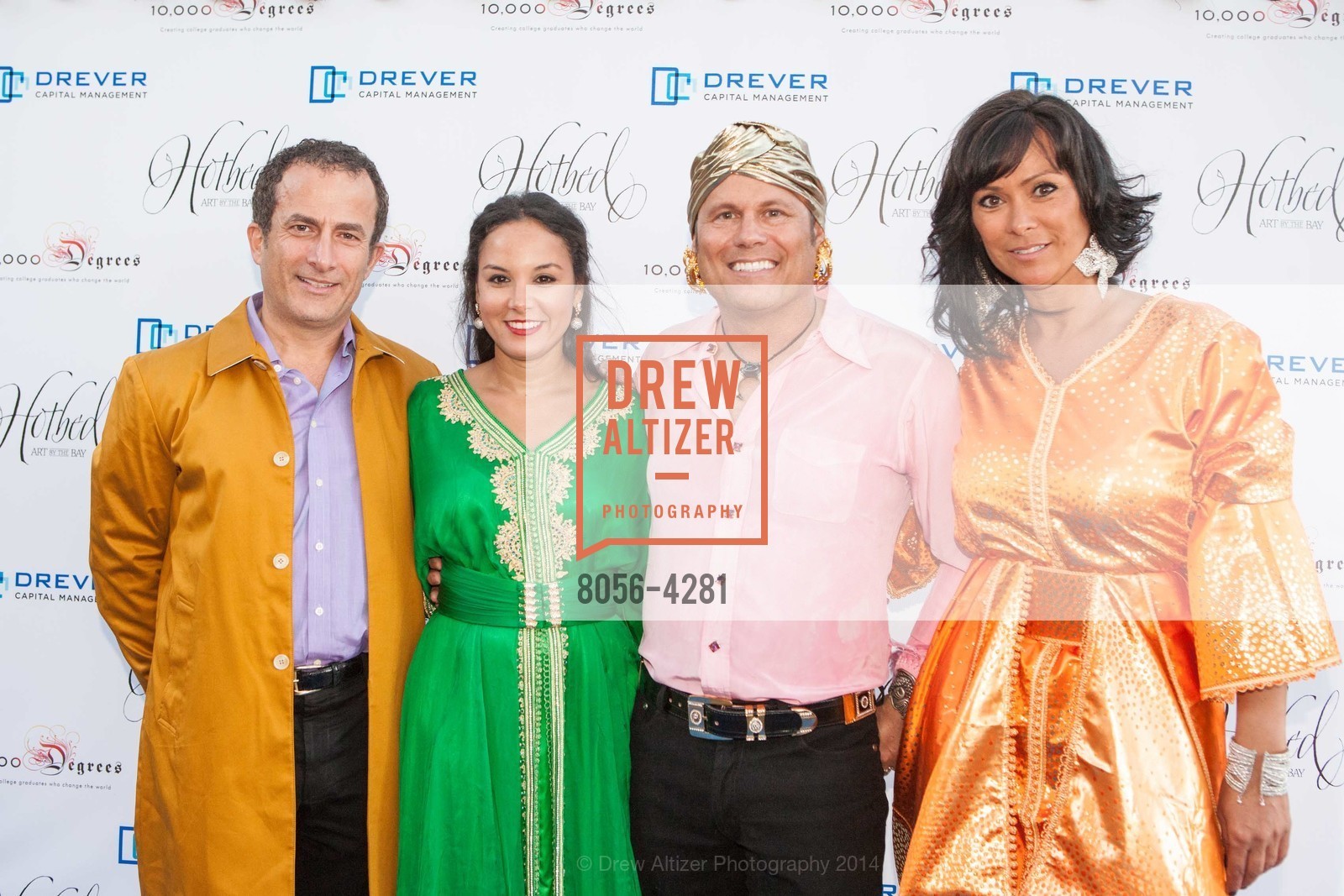 Jorge Maumer, Bahya Murad, Mark Calvano, Francein Hansen, Third Annual HOTBED BENEFIT Hosted by the DREVER Family, US, August 23rd, 2014, Photo #8056-4281 Jorge Maumer, Bahya Murad, Mark Calvano, Francein Hansen, Photo #8056-4281