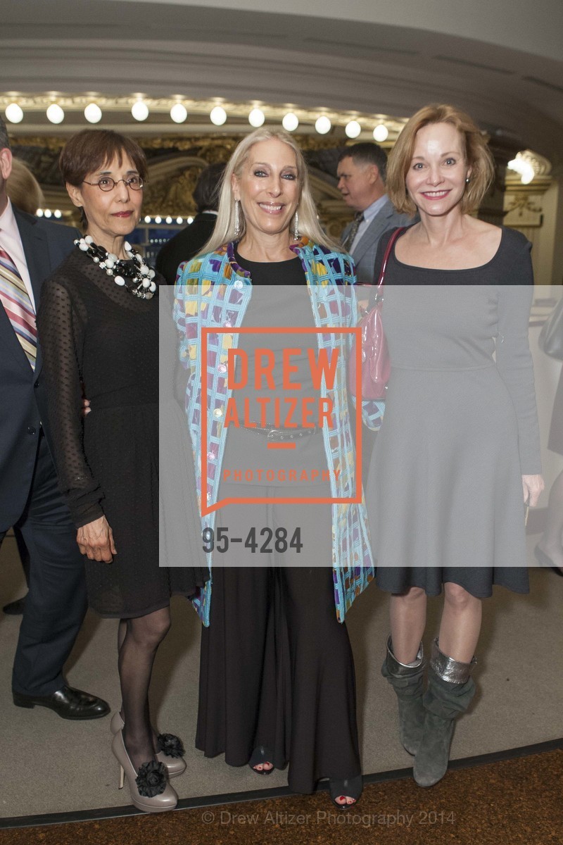 Beatrice Wood, Betsy Linder, Janice Zakin, SF BALLET Fashion Show Launch Party, US, March 5th, 2014, Photo #95-4284 Beatrice Wood, Betsy Linder, Janice Zakin, Photo #95-4284