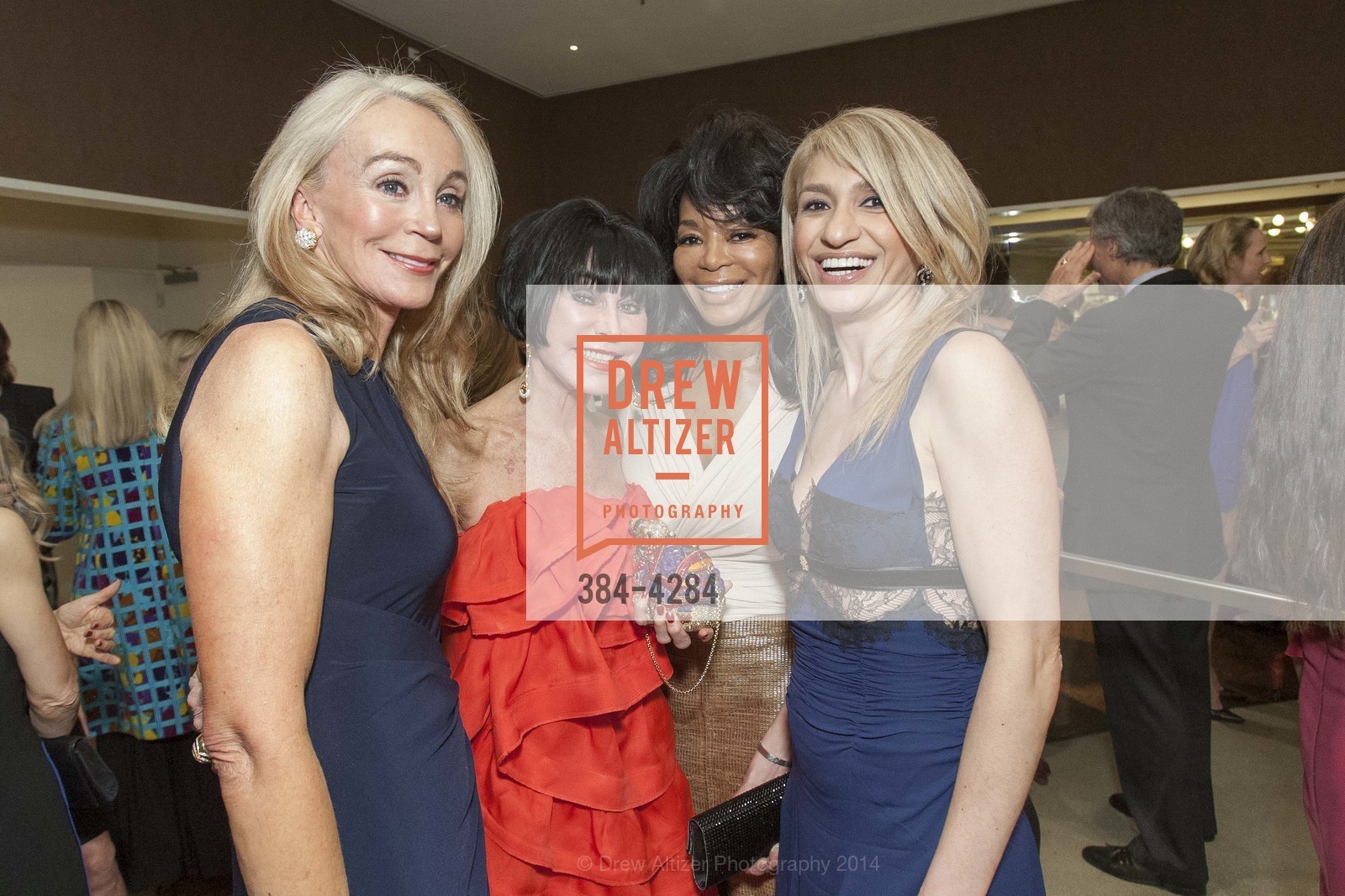Giselle Farris, Marilyn Cabak, Michelle Renee, Navid Armstrong, SF BALLET Fashion Show Launch Party, US, March 5th, 2014, Photo #384-4284 Giselle Farris, Marilyn Cabak, Michelle Renee, Navid Armstrong, Photo #384-4284