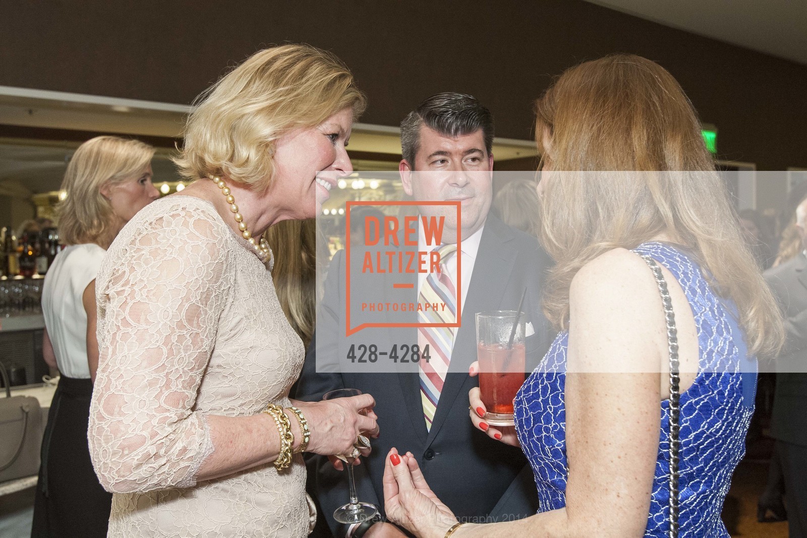 Jennifer Brandenburg, Alan Morrell, Patricia Ferrin Loucks, SF BALLET Fashion Show Launch Party, US, March 5th, 2014, Photo #428-4284 Jennifer Brandenburg, Alan Morrell, Patricia Ferrin Loucks, Photo #428-4284