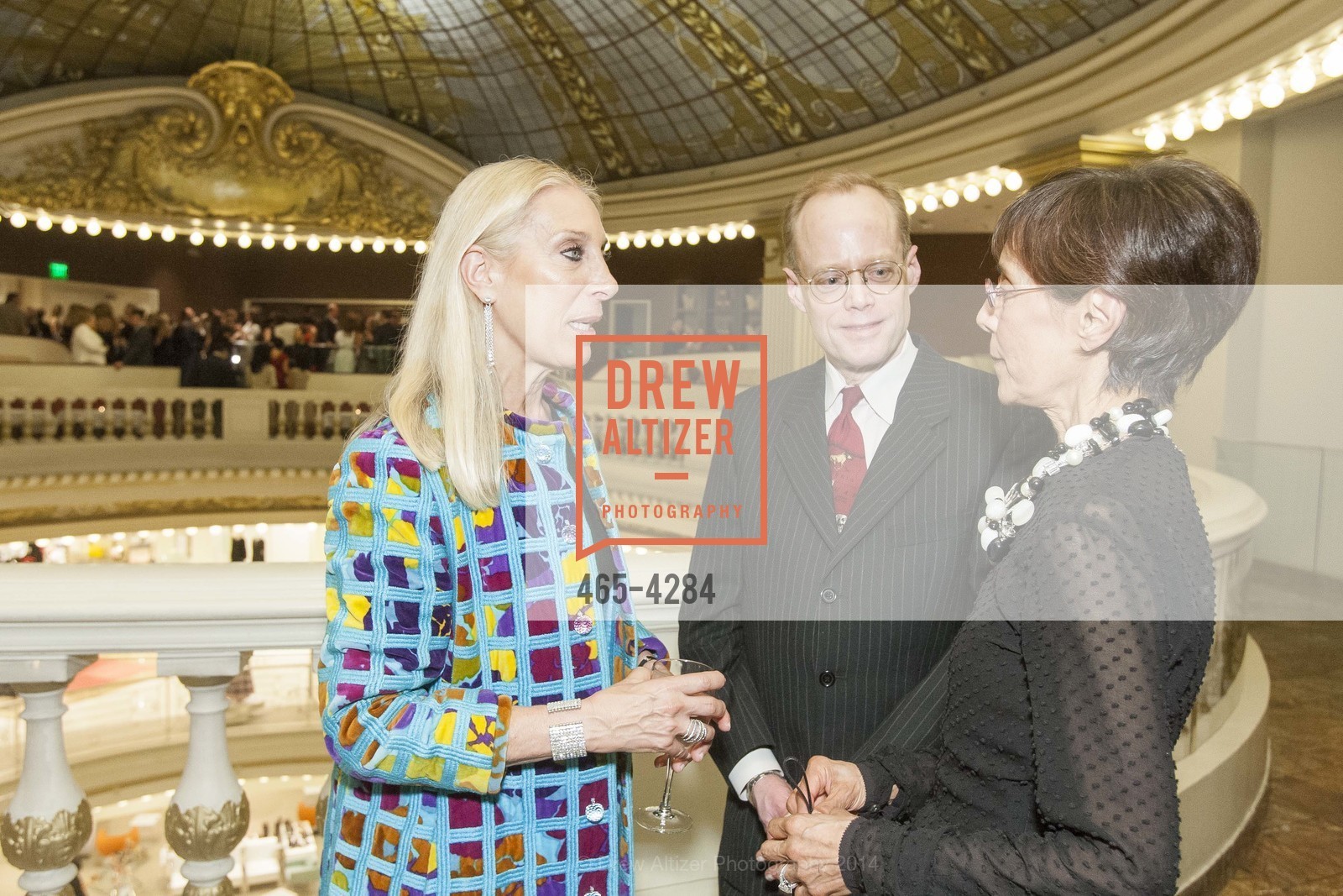 Betsy Linder, Rob Wood, Beatrice Wood, SF BALLET Fashion Show Launch Party, US, March 5th, 2014, Photo #465-4284 Betsy Linder, Rob Wood, Beatrice Wood, Photo #465-4284