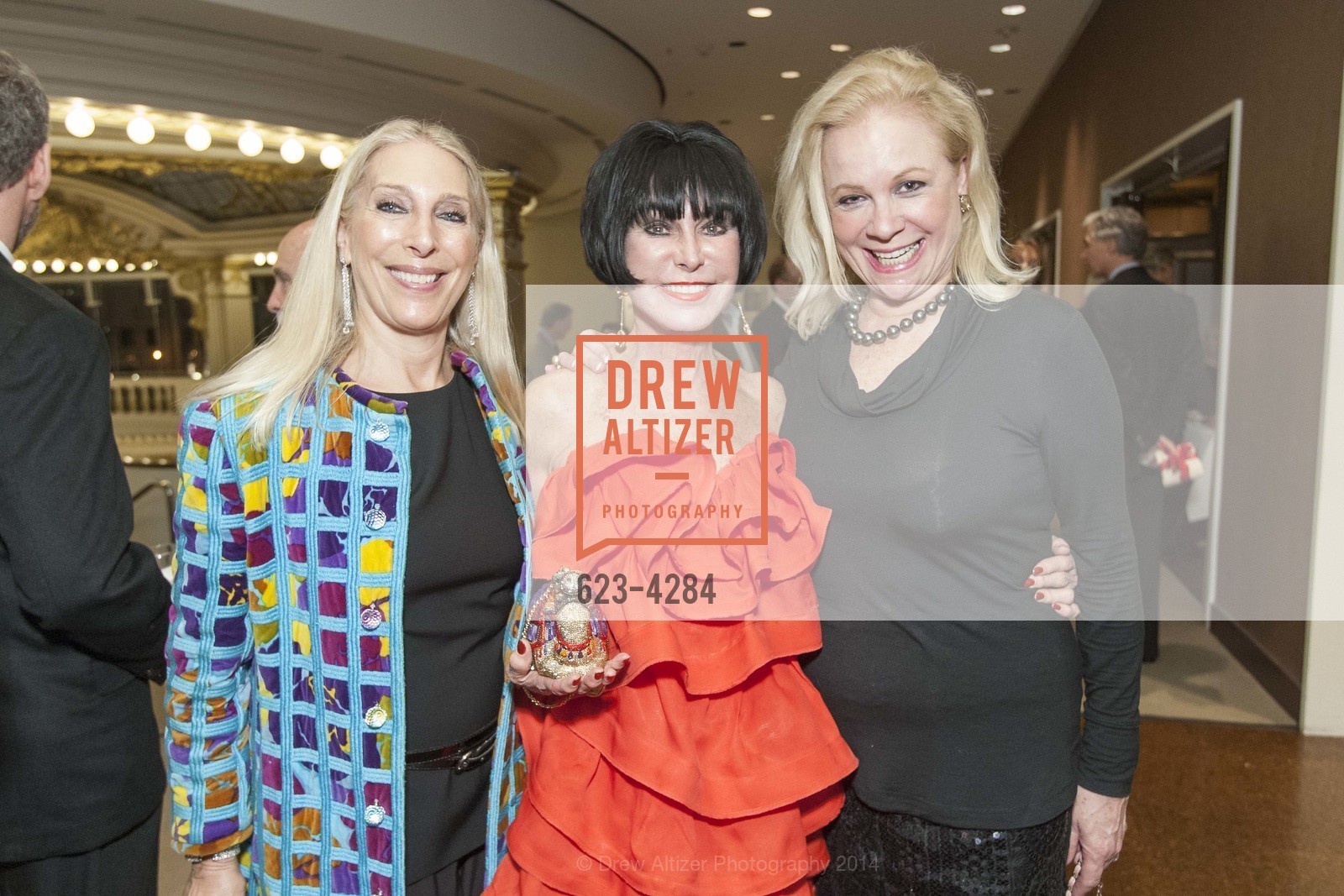 Betsy Linder, Marilyn Cabak, Claire Kostic, SF BALLET Fashion Show Launch Party, US, March 5th, 2014, Photo #623-4284 Betsy Linder, Marilyn Cabak, Claire Kostic, Photo #623-4284